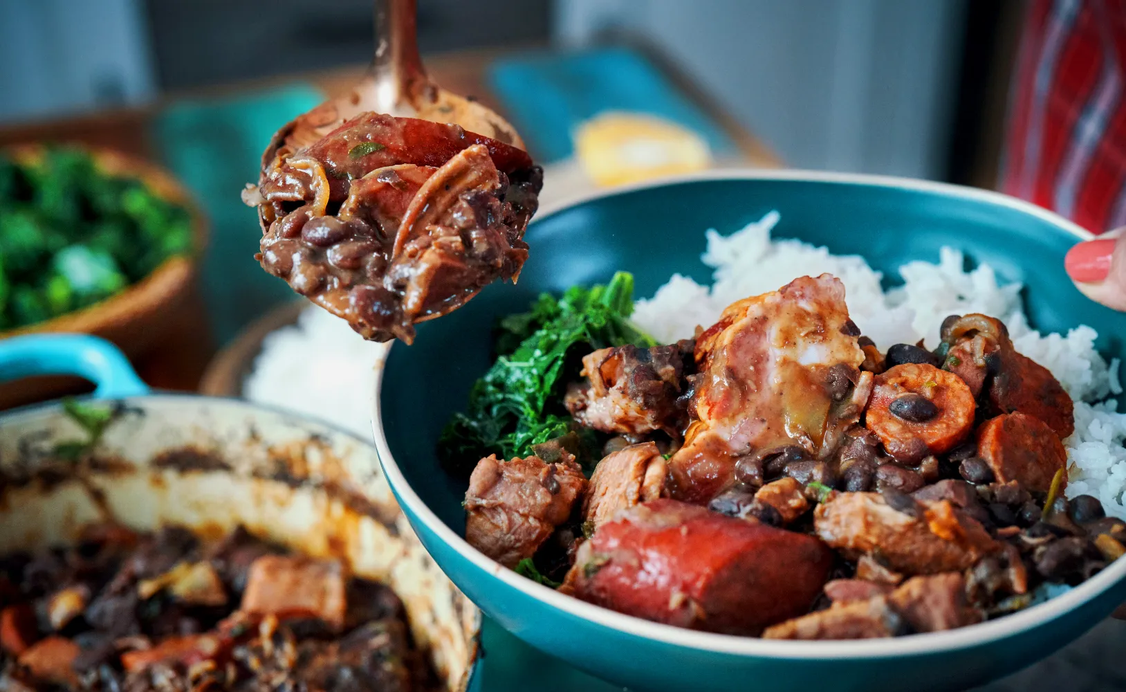 Een nieuwe favoriet op mijn menu is Feijoada: Braziliaanse bonenstoofpot