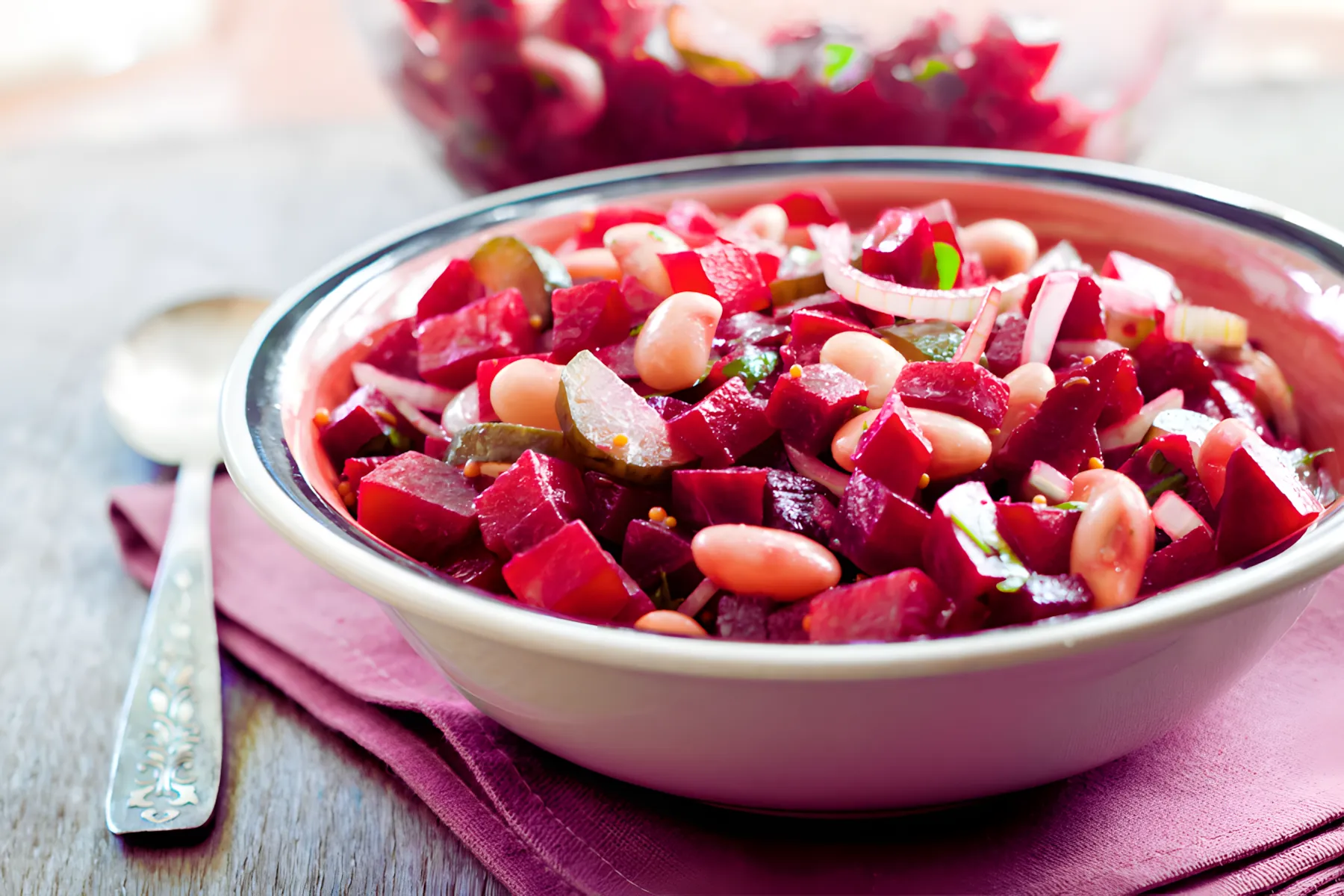 Geen vinaigrette nodig! Deze nieuwe rode bietensalade is lekkerder en veel makkelijker te bereiden