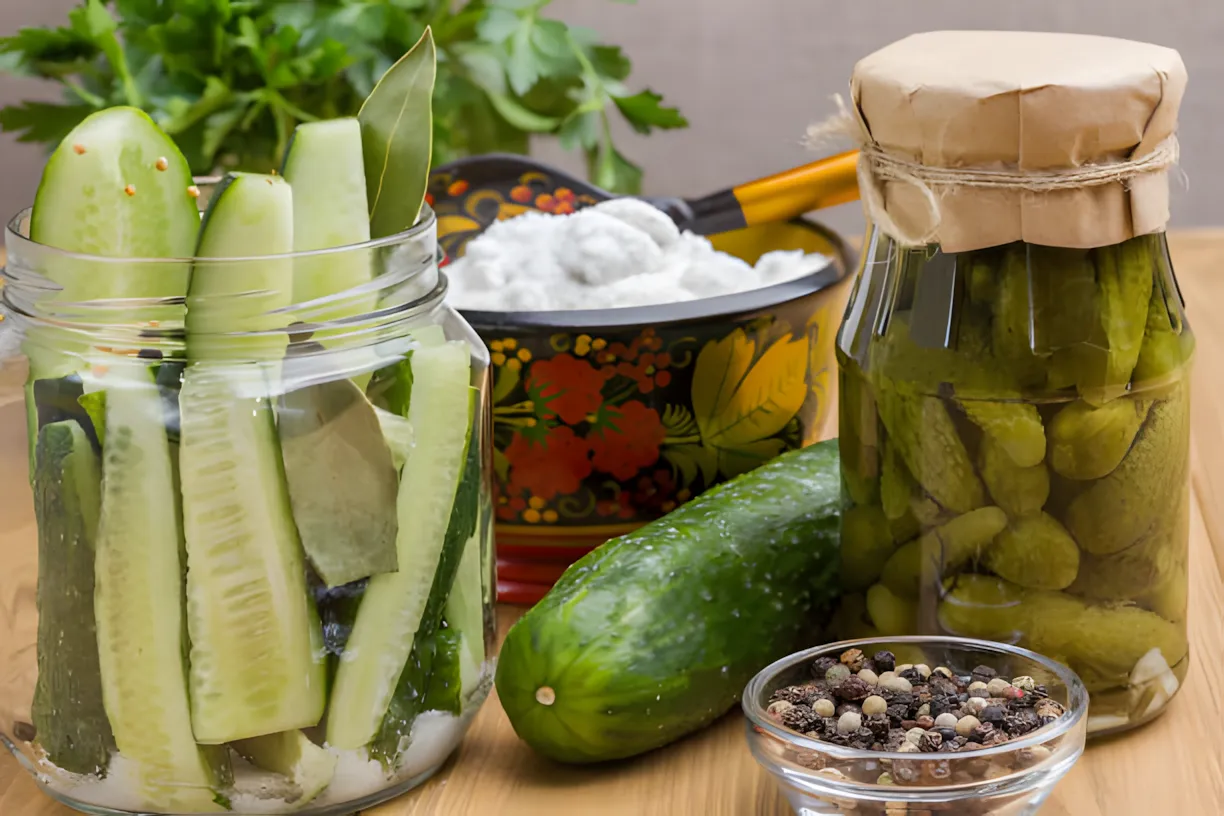 Krokante ingelegde komkommers voor de winter: zo maak je een heerlijke zoute snack klaar